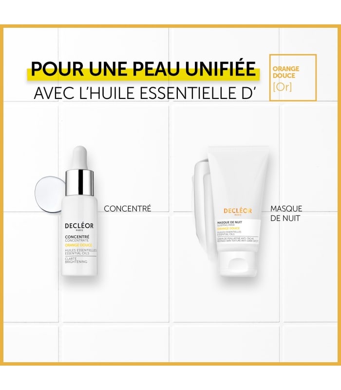 DECLÉOR-ORANGE DOUCE-Masque visage nuit anti-taches