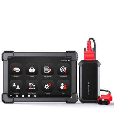 Brotos® Kfz-Diagnosegerät LKW Trucks Profi Diagnose Gerät mit Koffer und Adapterset