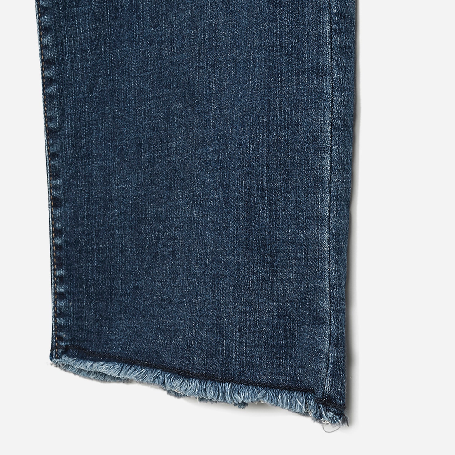 Jean large TEXTO bleu bas frangés