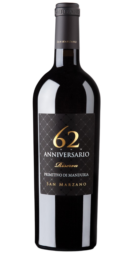 San Marzano 62 Anniversario Primitivo di Manduria Riserva 2018