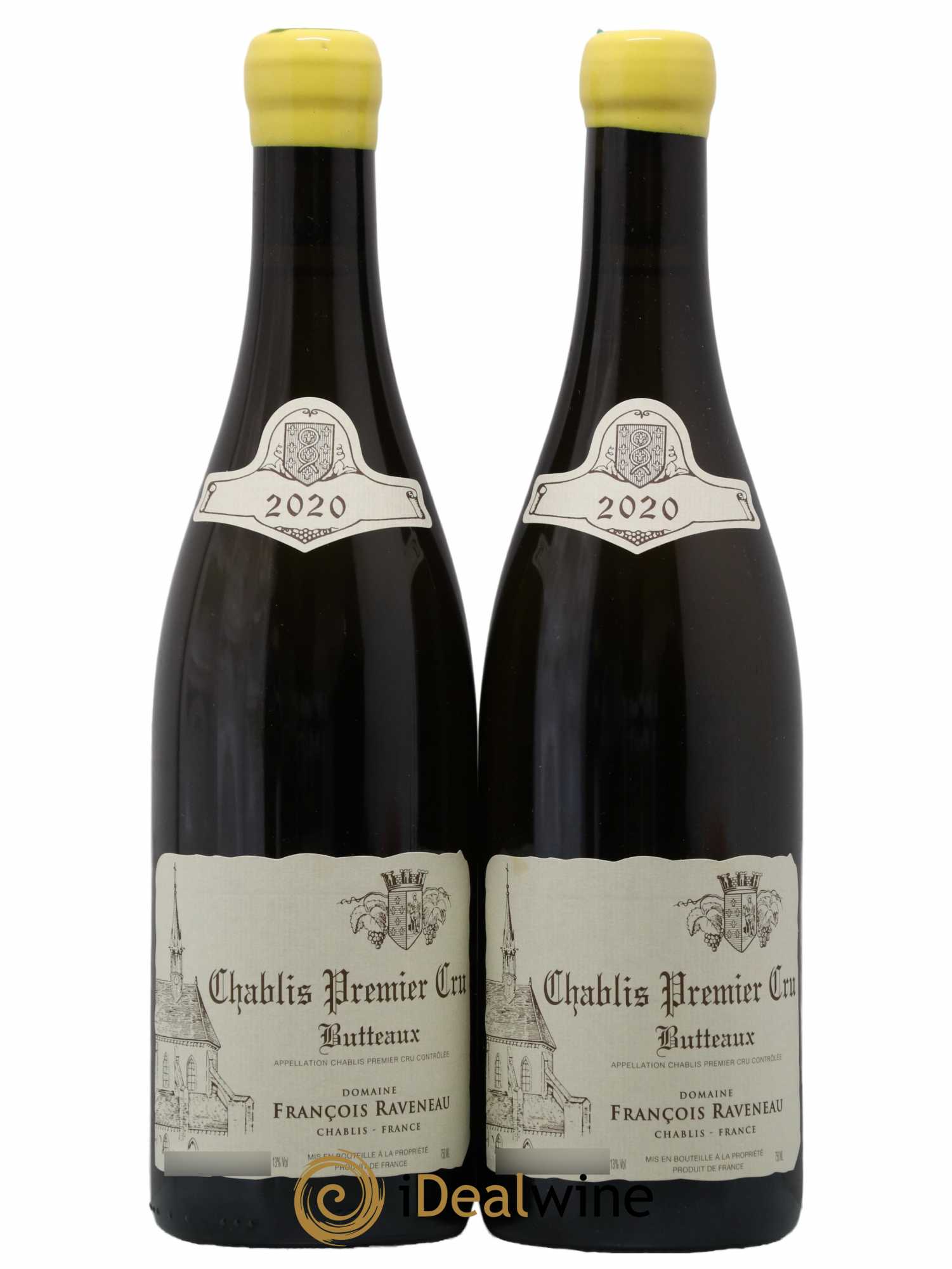 Chablis 1er Cru Butteaux Raveneau (Domaine)  2020 - Lot de 2 Bouteilles