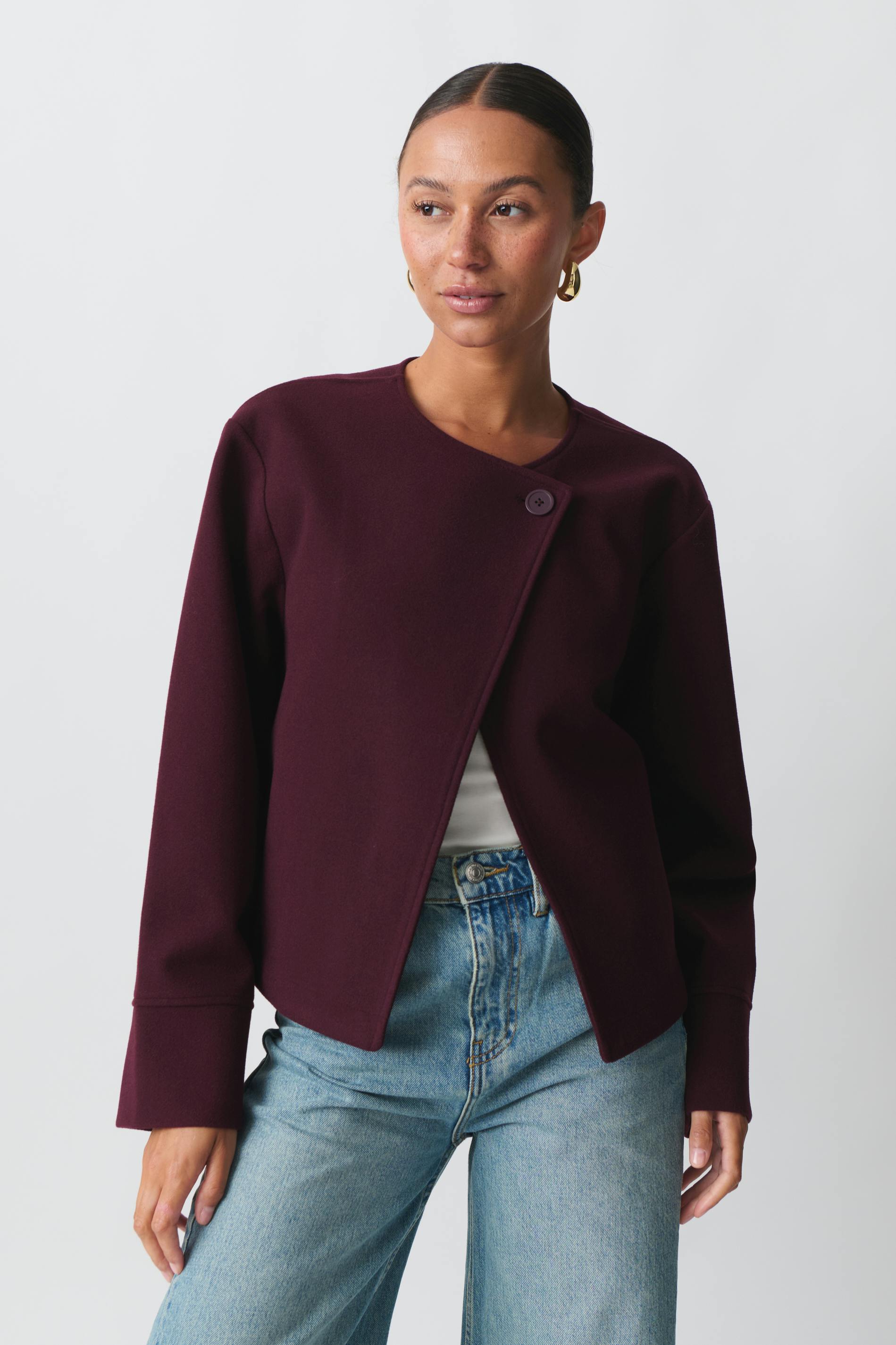 One button jacket