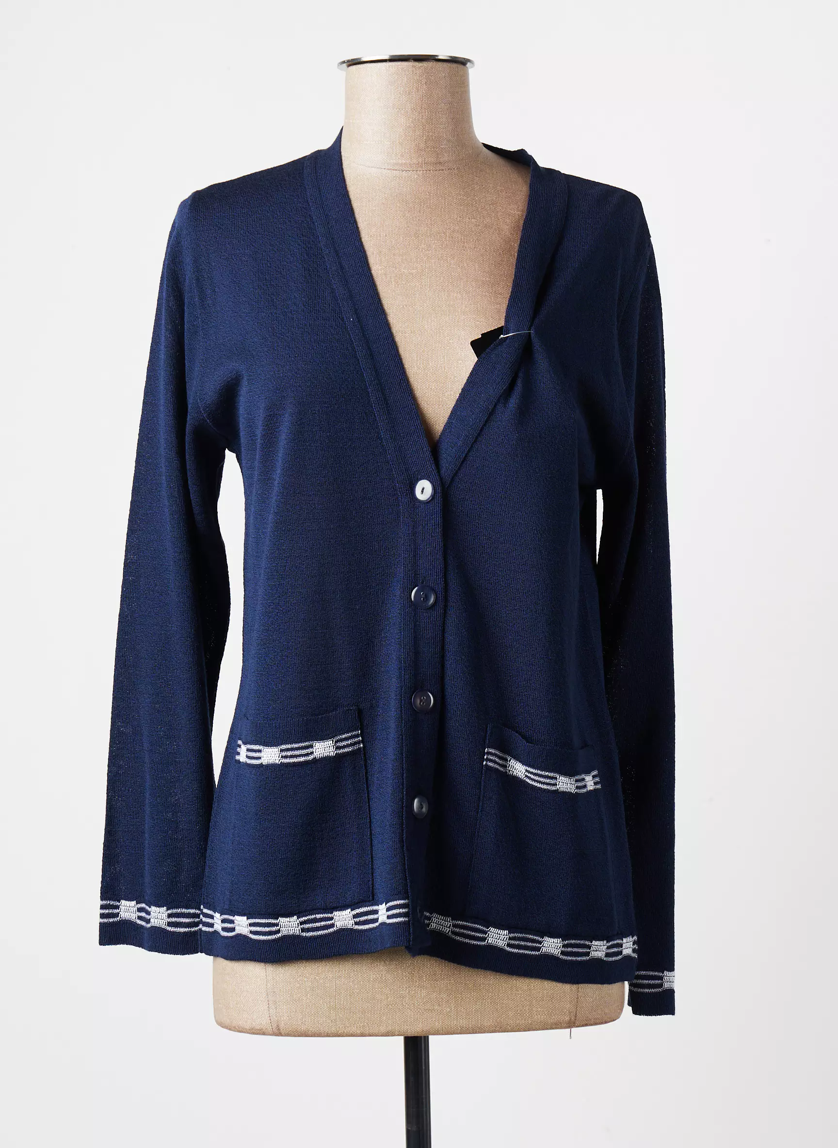 Cl Cardigans Femme couleur bleu