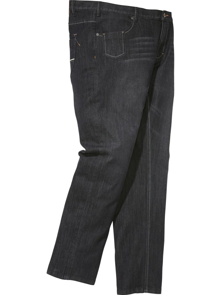 Charles Colby Tiefbundjeans BARON CASSANDER in schwarz günstig kaufen