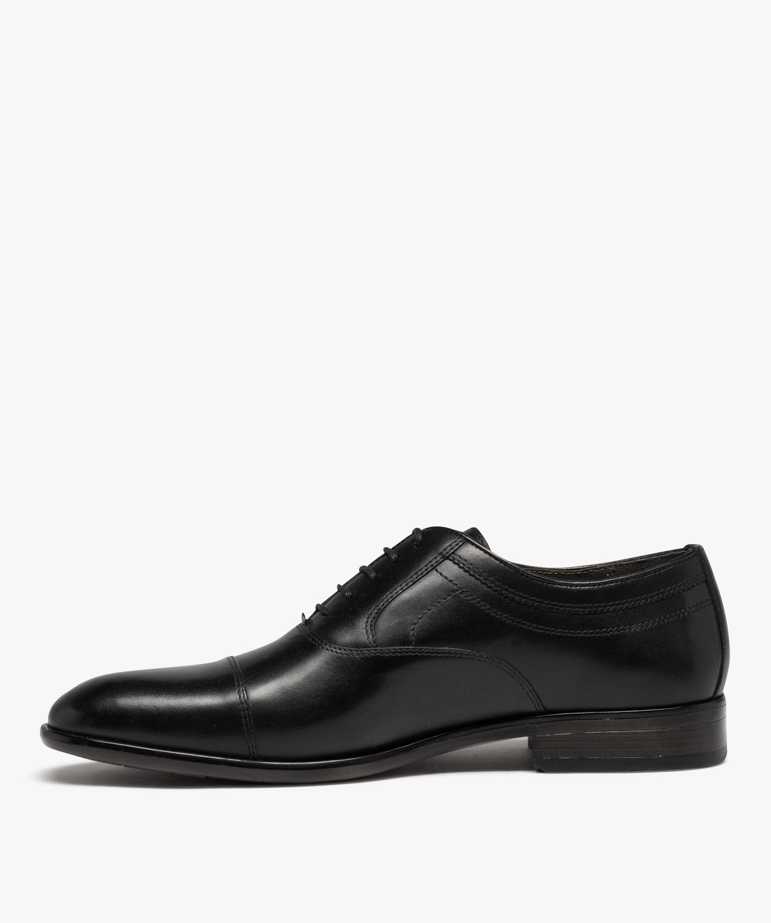 Derbies homme classiques dessus en cuir uni - Taneo noir | GEMO