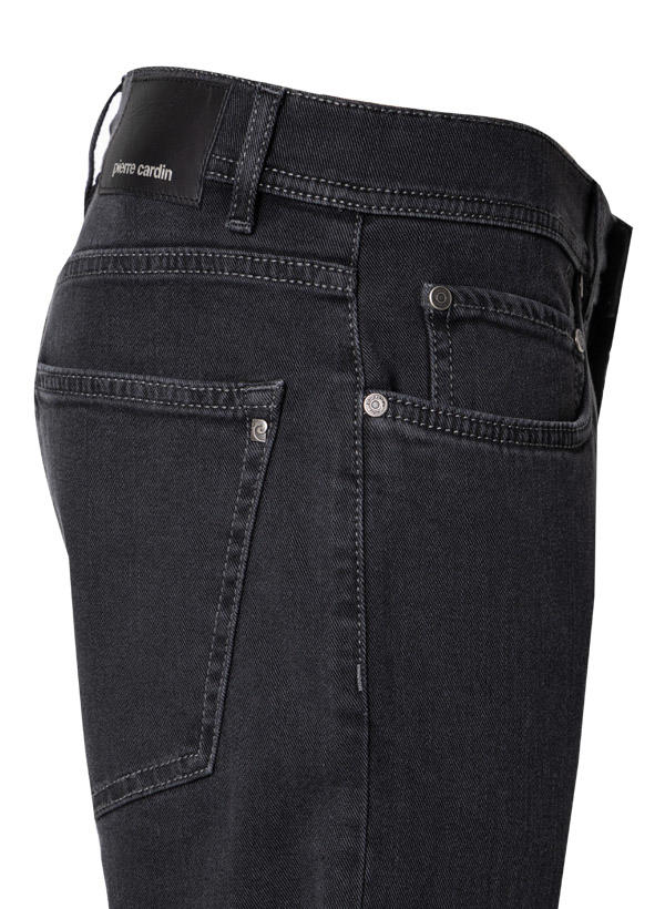 Pierre Cardin, Jeans, Regular Fit, Baumwoll-Stretch, kohlschwarz