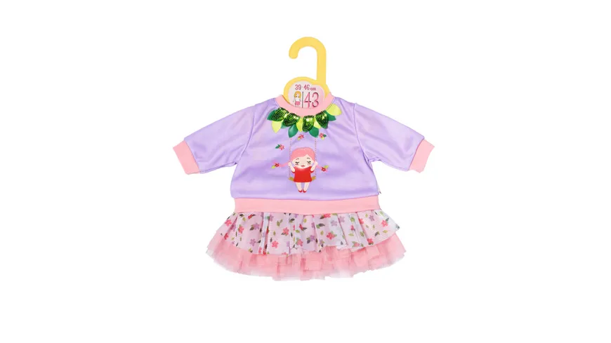 Zapf Creation - Dolly Moda Pulli  + Tutu Baumschaukel 43 cm