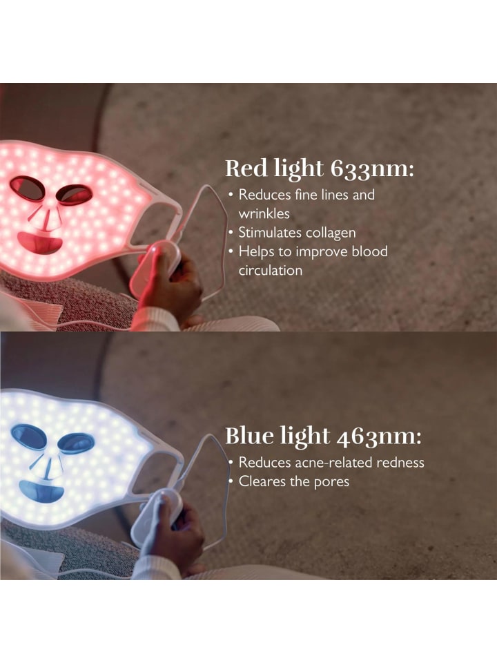Silk'n FLM100PE1001 LED Face Mask Gesichtsmaske in Weiß günstig kaufen onesize
