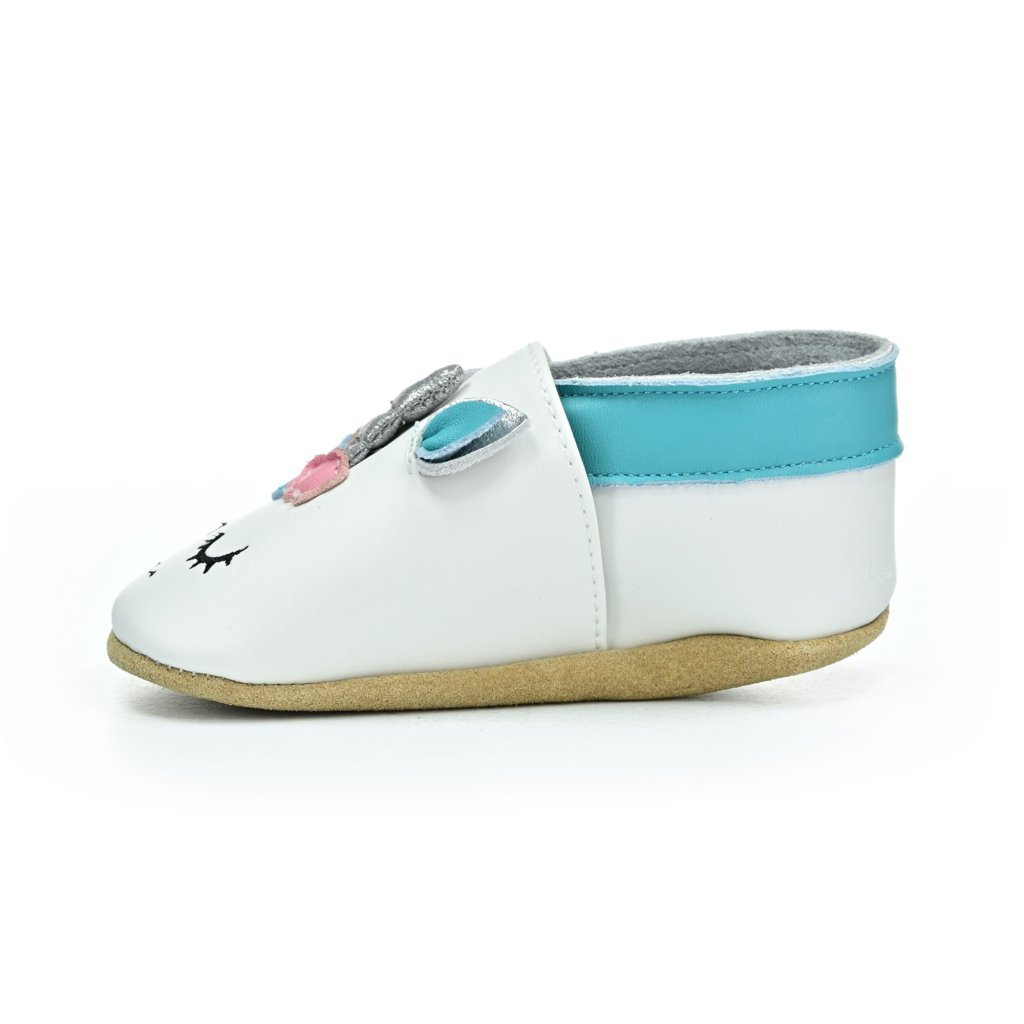 Lait et Miel Licorne Krabbelschuhe mit Einhorn