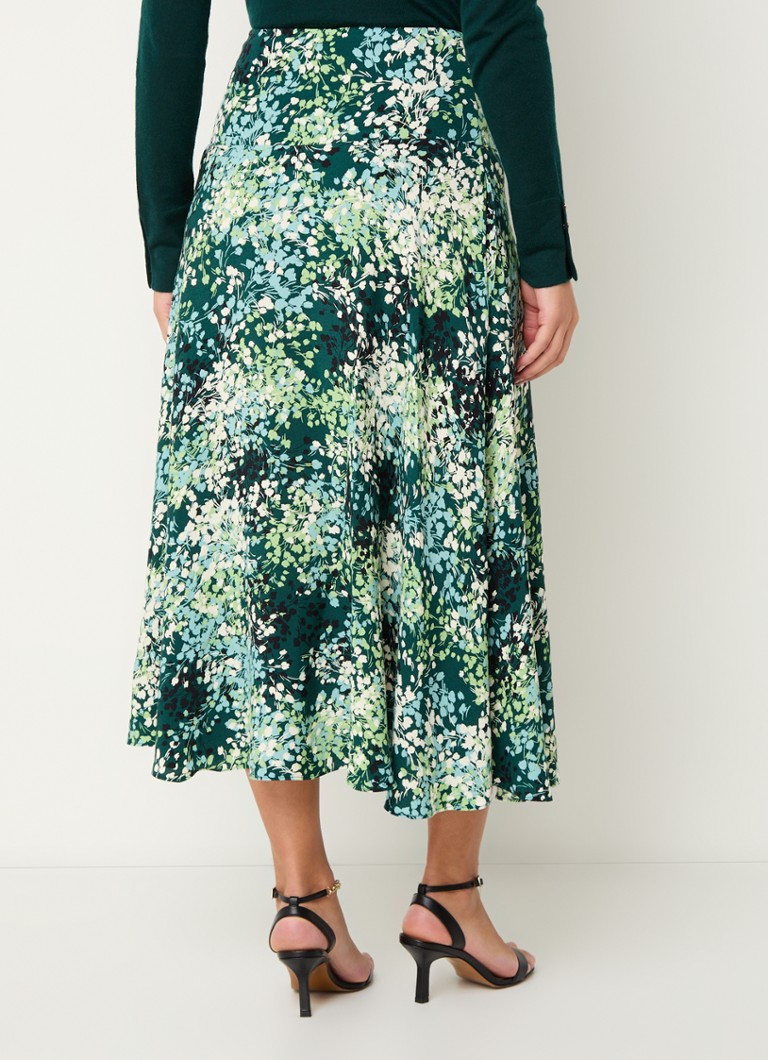 Fustă midi cu imprimeu floral Kiara de la Hobbs