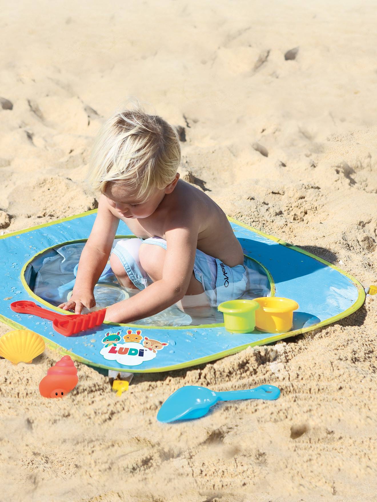 Piscine Popup LUDI bleu