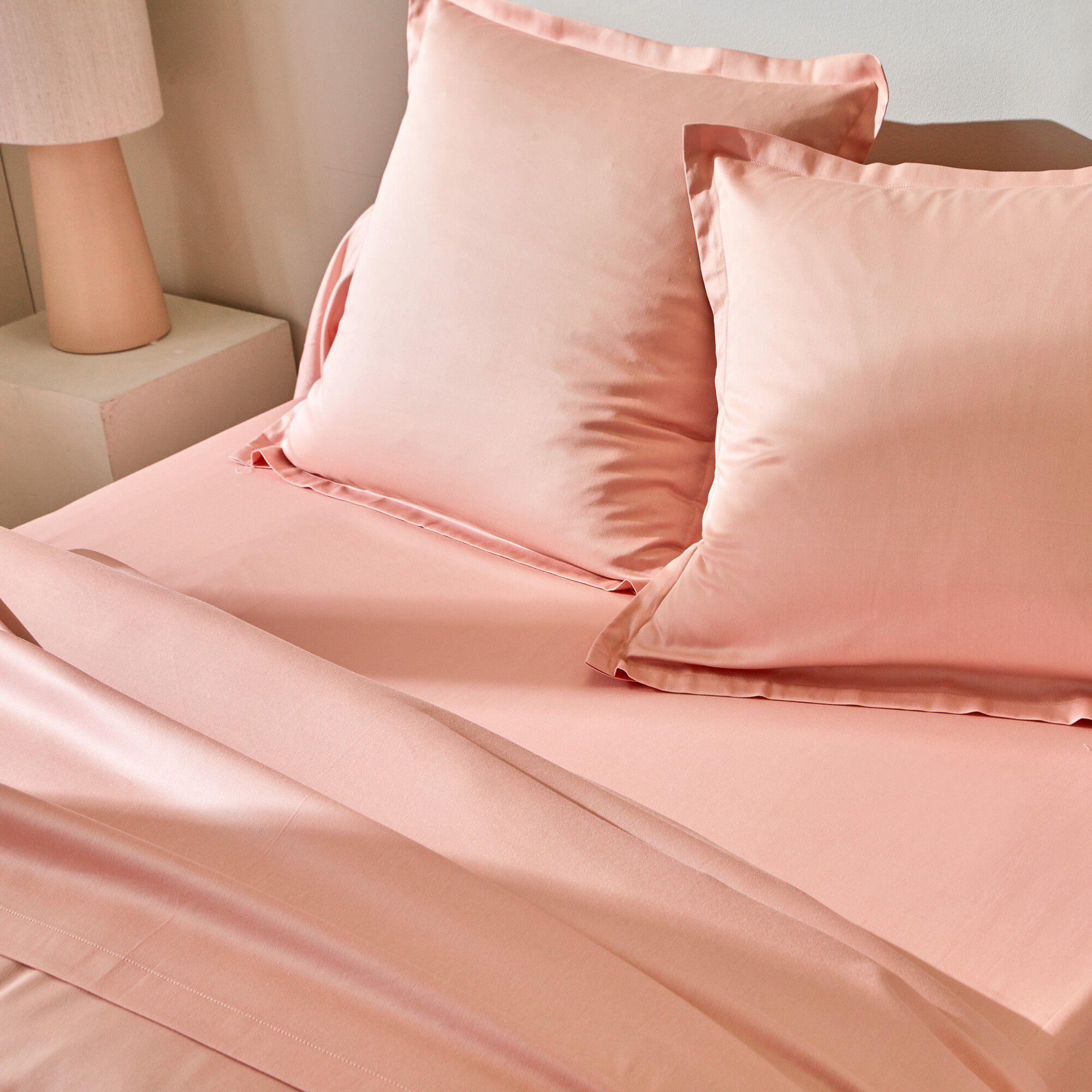 Linge de lit satin uni
