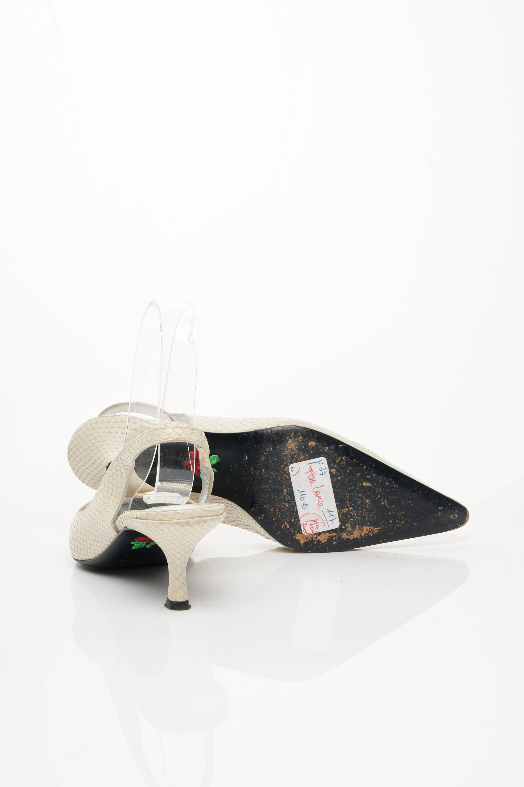 Free Lance Sandales Nu Pieds Femme couleur blanc