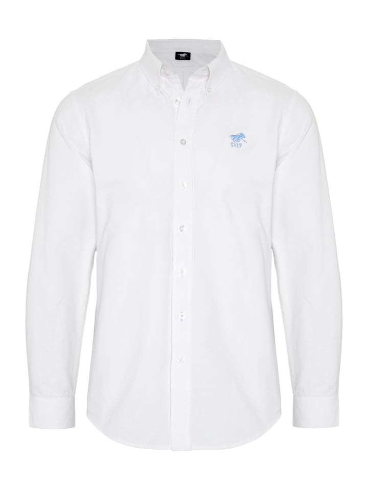 Polo Sylt Hemd in Weiß günstig kaufen