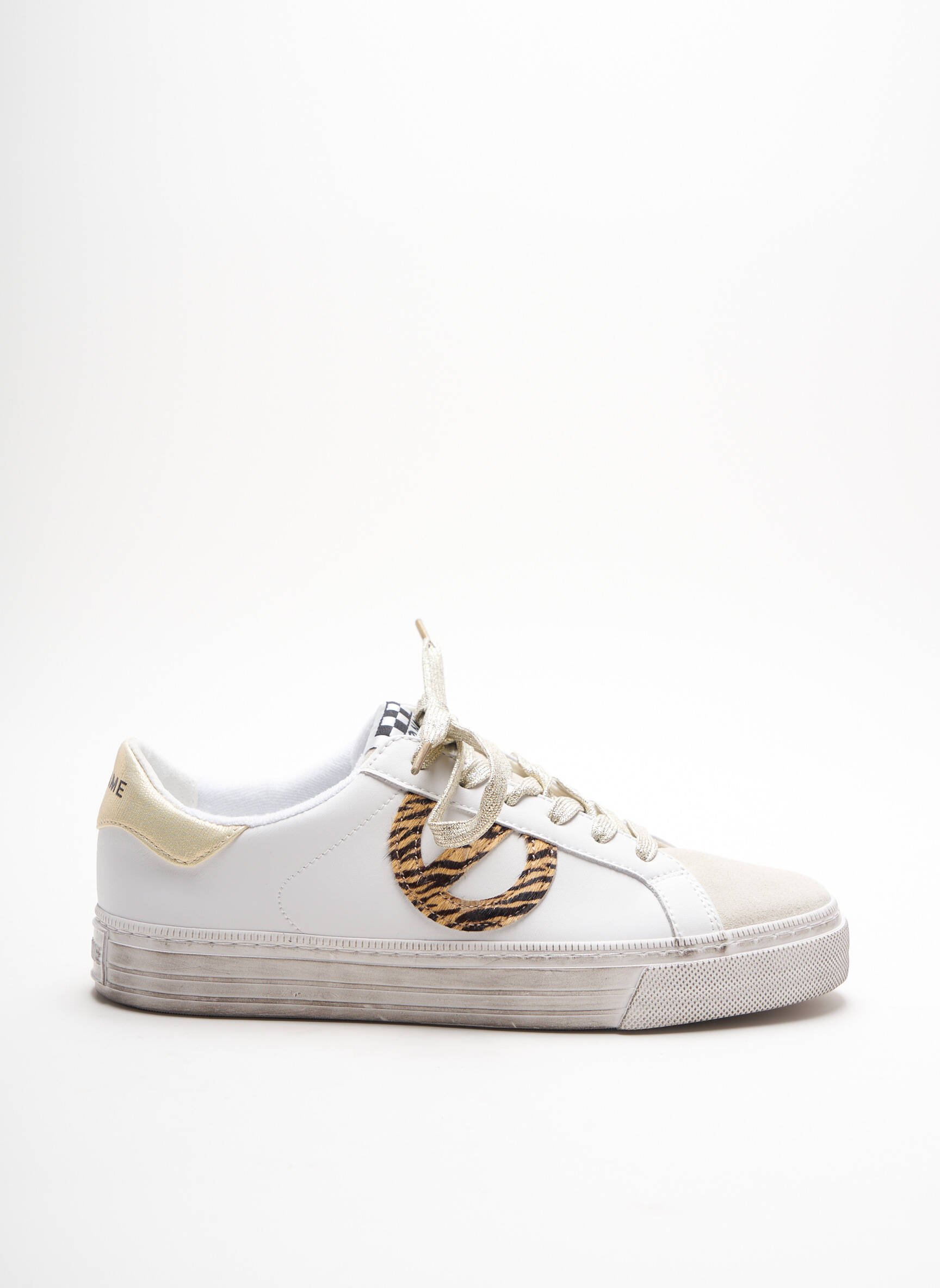 No Name Baskets Femme couleur beige