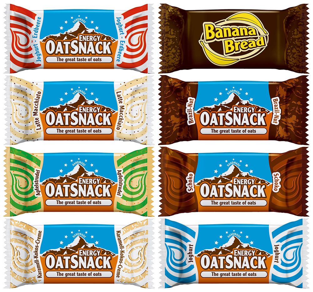 OatSnack Energy Riegel 8er Testpaket I kaufen | Bike-Discount
