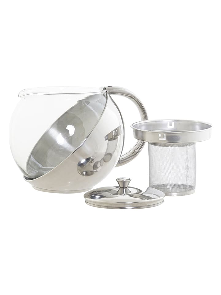 Alexandra House Teebereiter in Silber/ Transparent - 1100 ml günstig kaufen onesize
