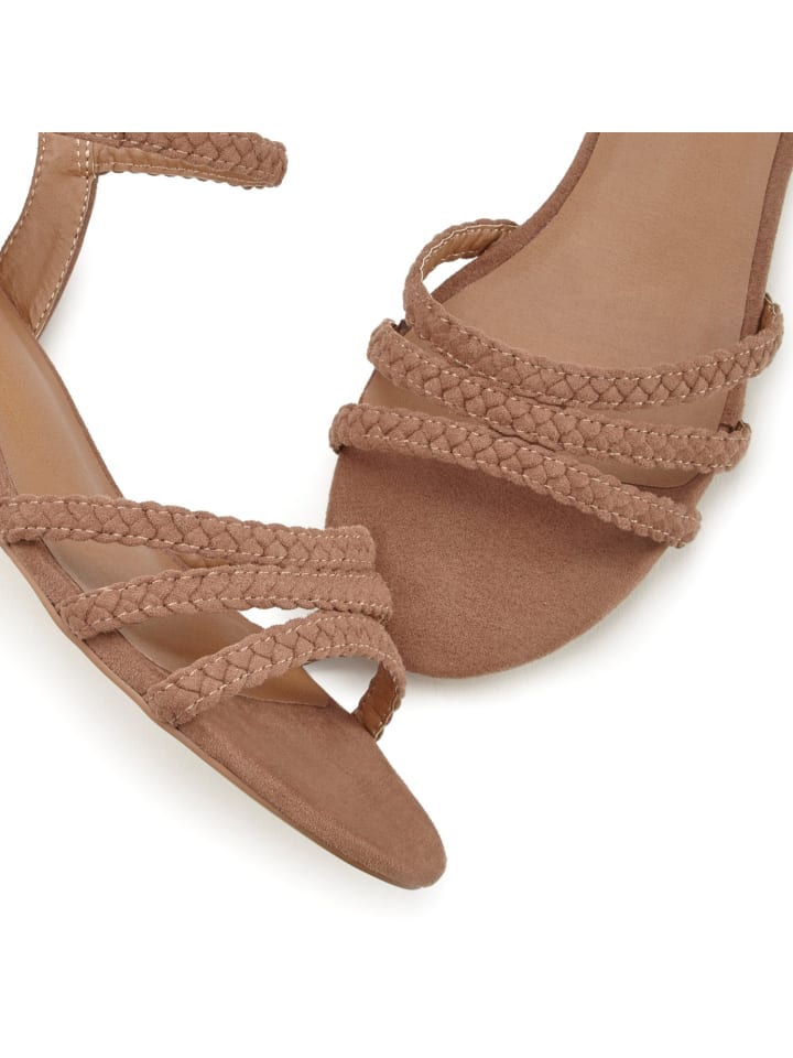 LASCANA Sandale in taupe günstig kaufen