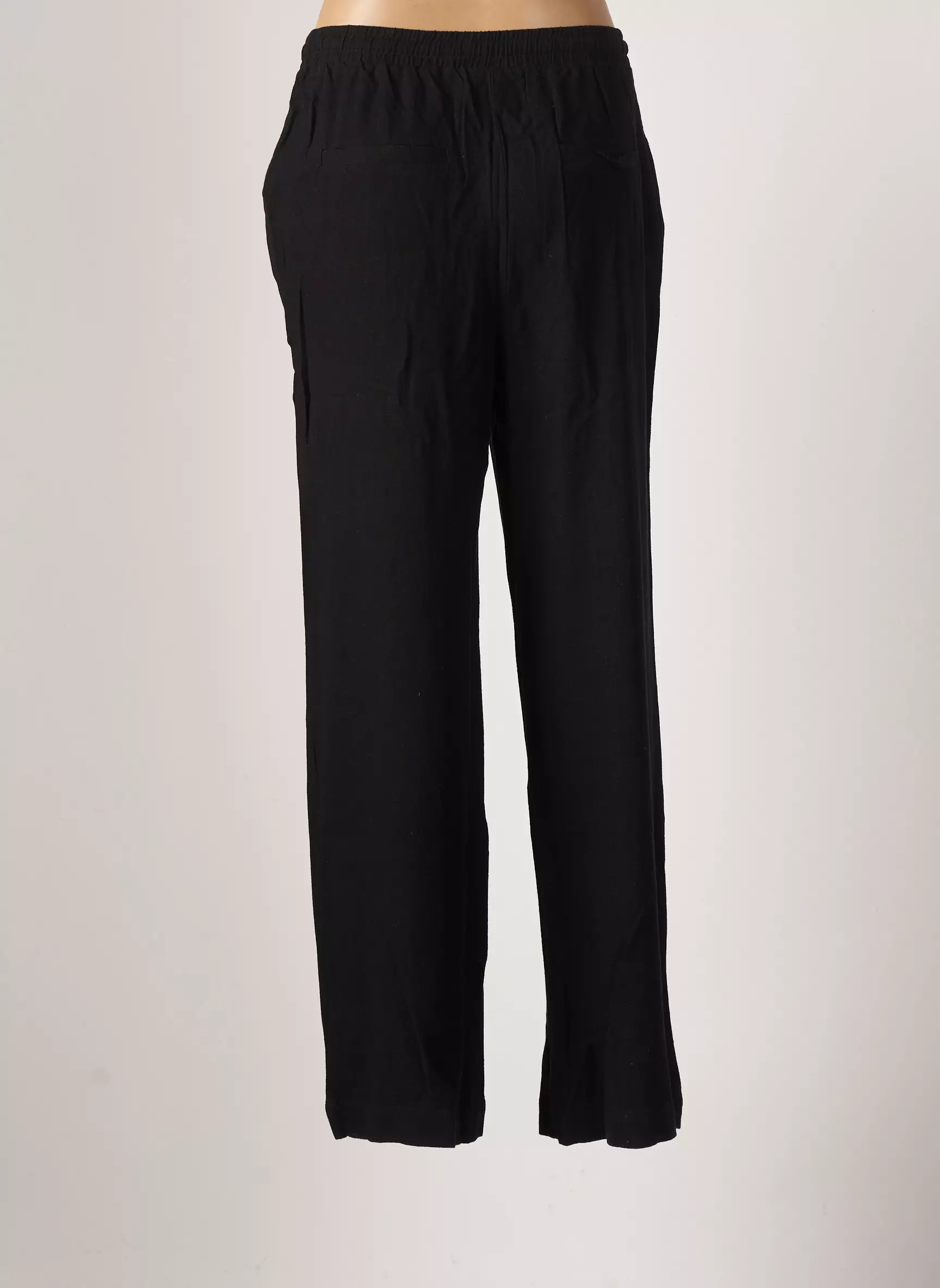 Kaffe Pantalons Larges Femme couleur noir