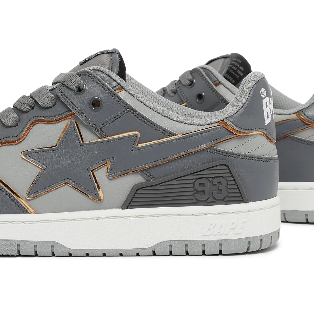 A Bathing Ape Bape Sk8 Sta 3 001FWJ301025IGRA / grau