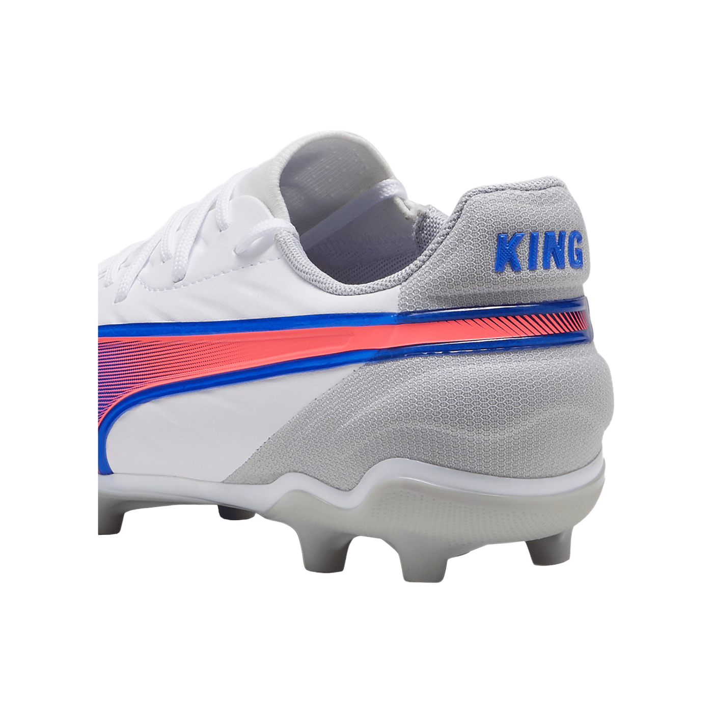 PUMA KING Match FG/AG Jr Kids Weiss F02