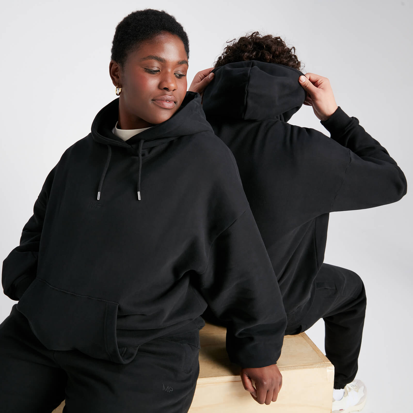 Sweat à capuche MP Rest Day – Noir