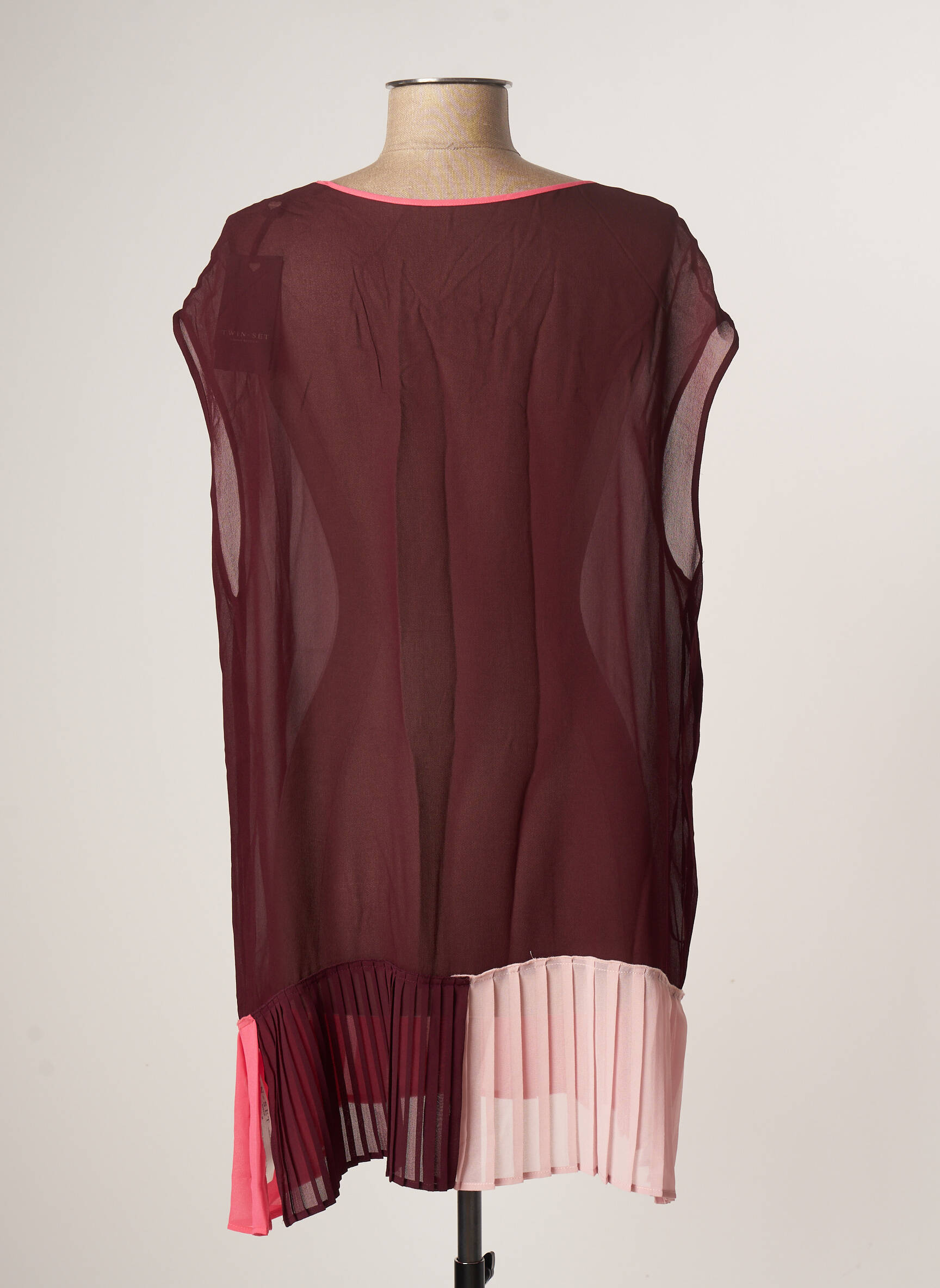 Twin Set Tuniquemanchecourte Femme couleur rouge