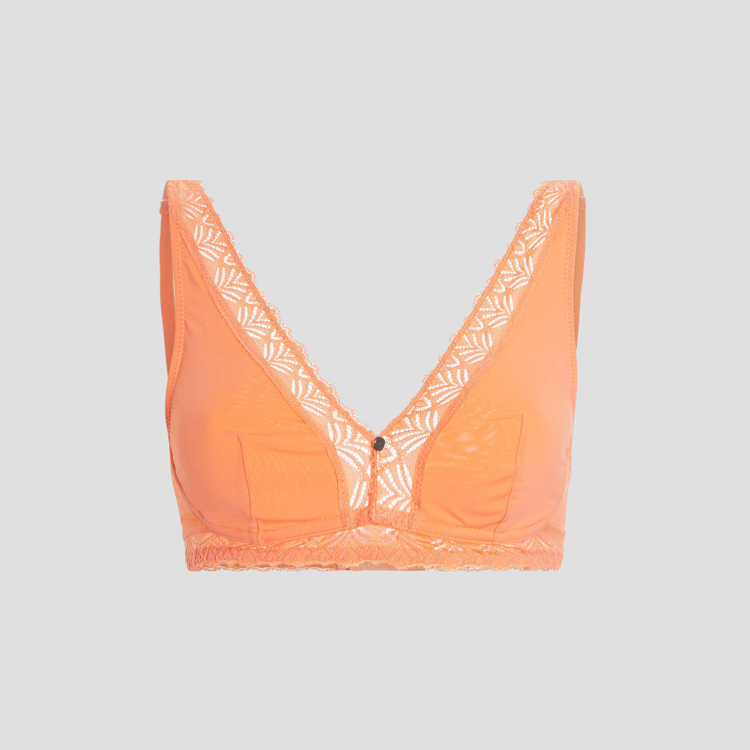 Soutien-gorge foulard orange corail femme | La Halle