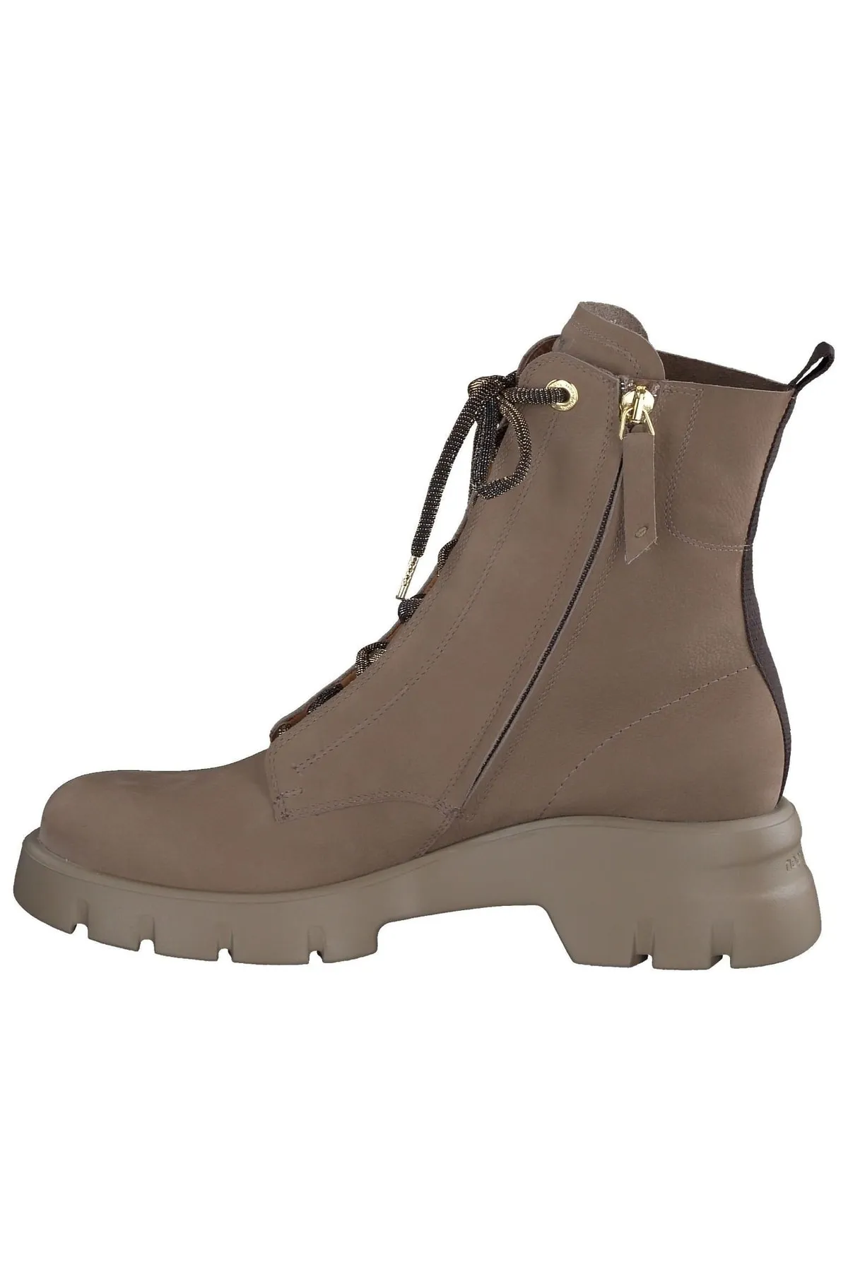 Paul Green  Stiefelette - Beige - Blockabsatz