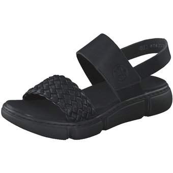 Rieker Sandale in schwarz