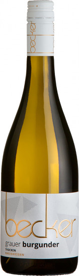 2022 Grauer Burgunder trocken - Weingut Becker