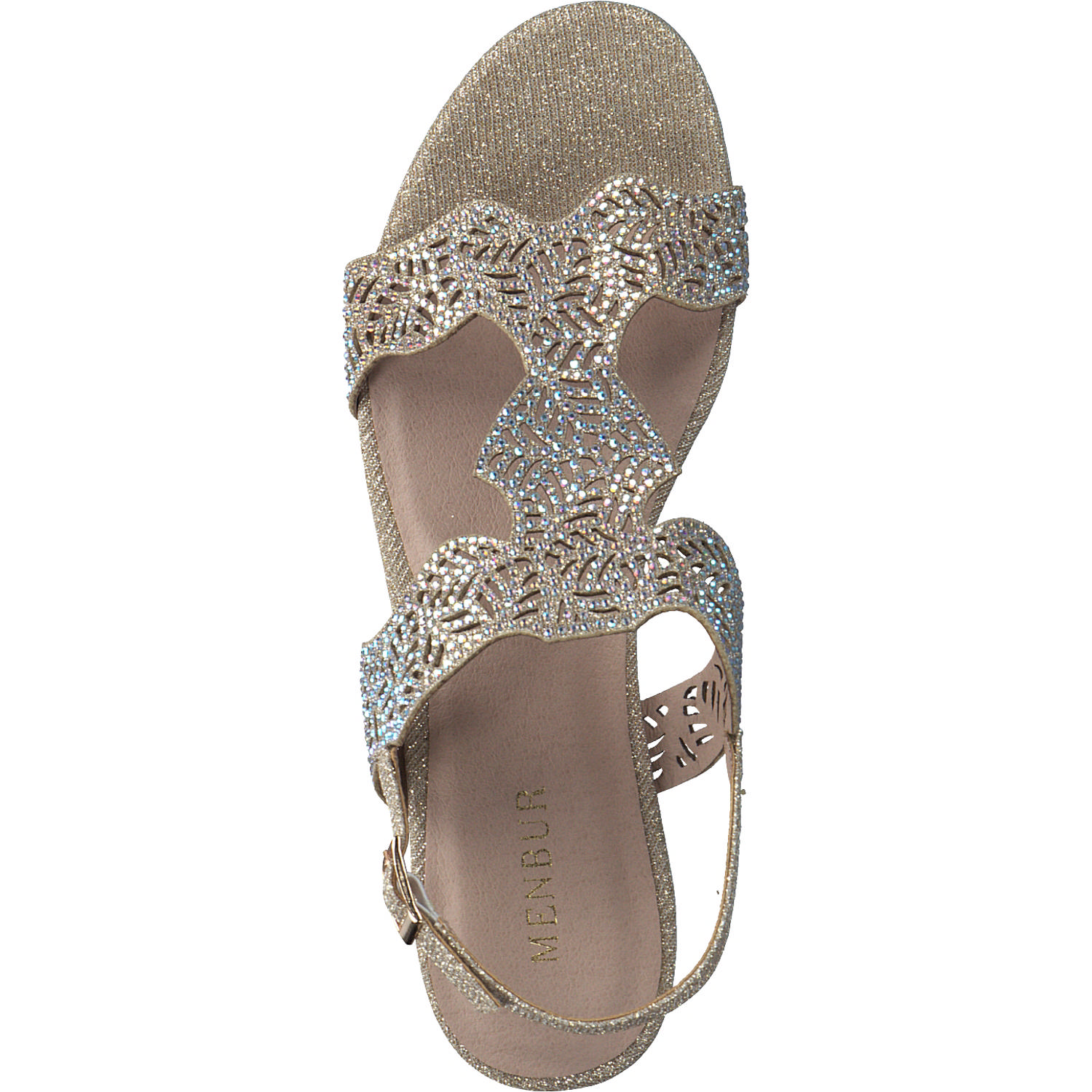 Menbur 22418, Klassische Pumps, Damen, stone