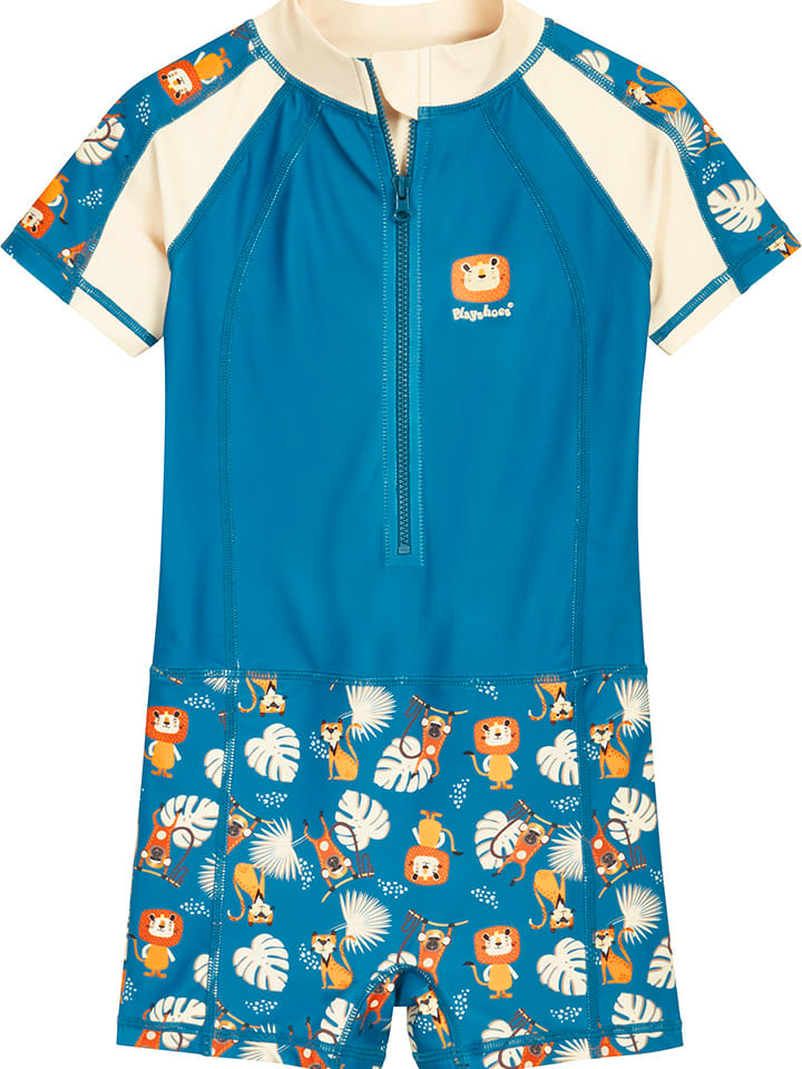 Playshoes Badeanzug in Blau/ Bunt günstig kaufen