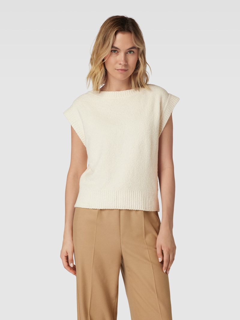 Pullunder mit Kappärmeln in beige