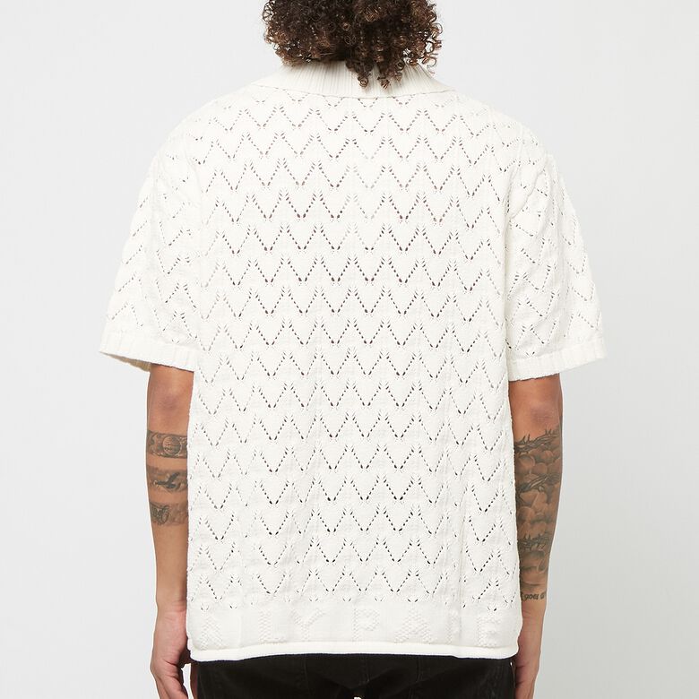 Daily Paper Yinka Knit Polo white
