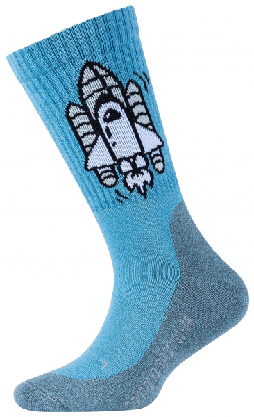 Camano kids ~ Bio Funktionssocke Sport 2er Pack ~ Weltraum