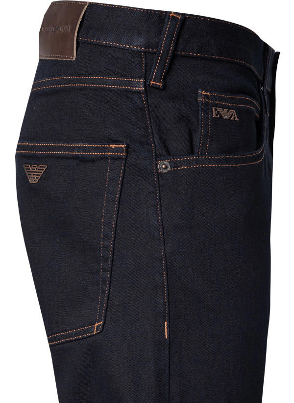 EMPORIO ARMANI, Jeans, Baumwoll-Stretch, blau