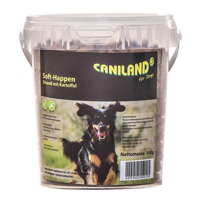 Caniland Soft Strauß-Happen getreidefrei