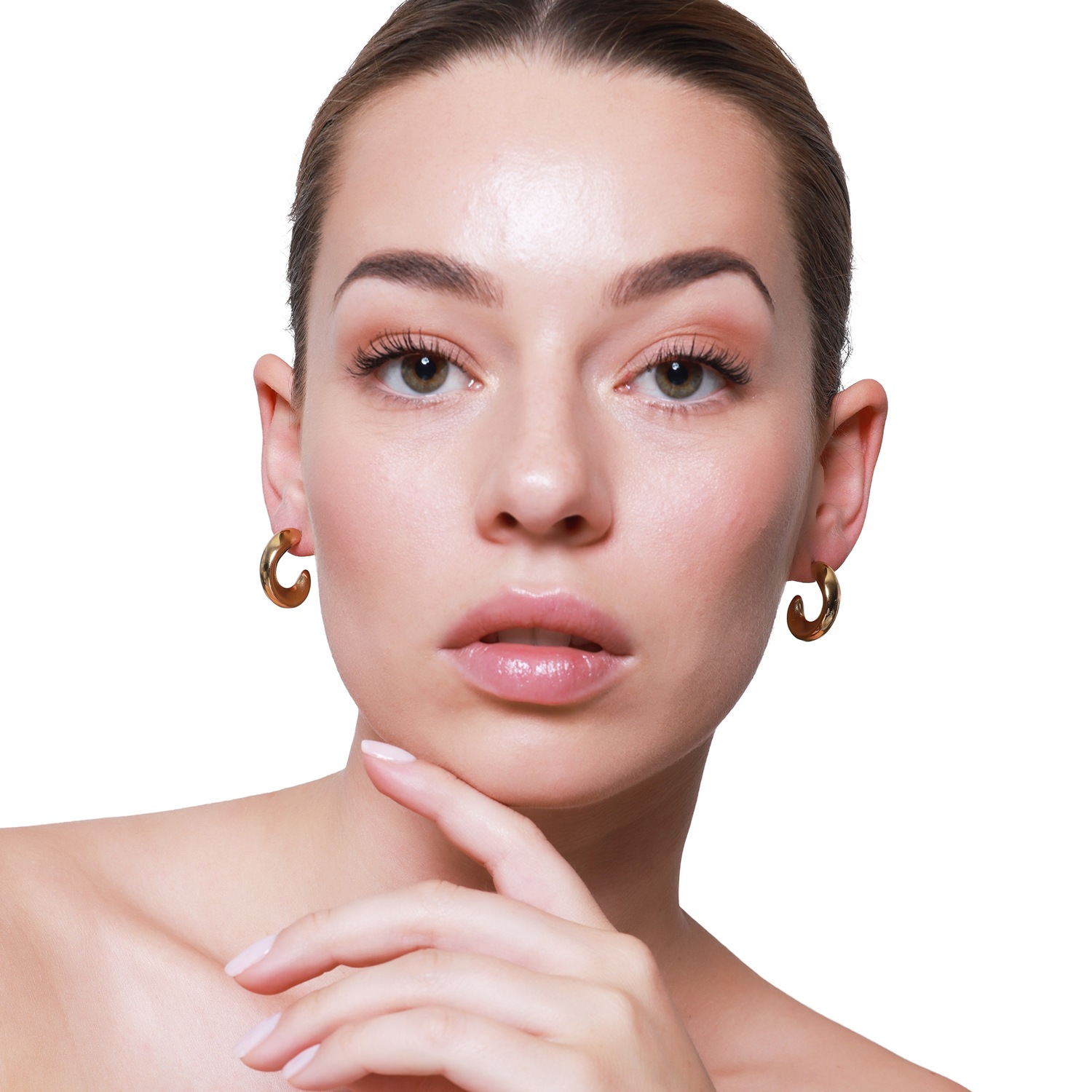 Heideman Ildri Gold-Colored Earrings