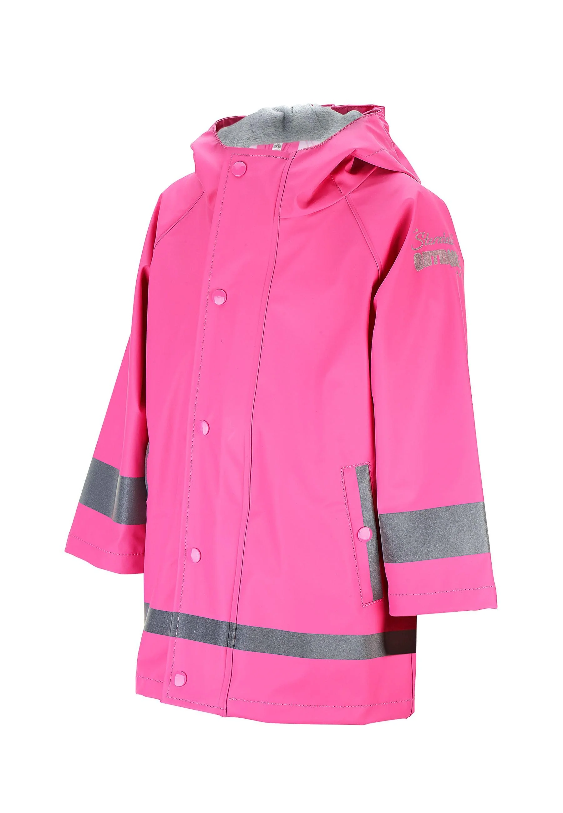 Regenjacke ungefüttert mit Reflektoren,wasserdicht