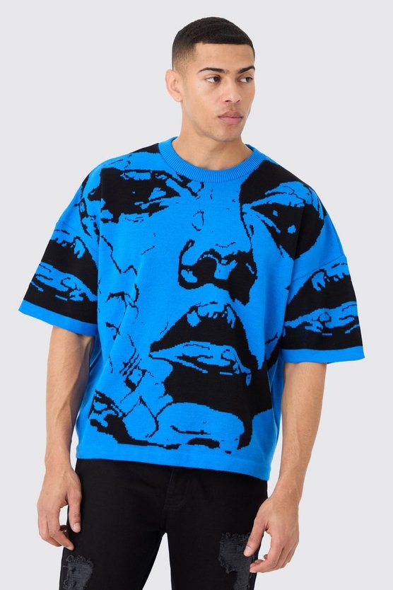 Oversize T-Shirt mit Print