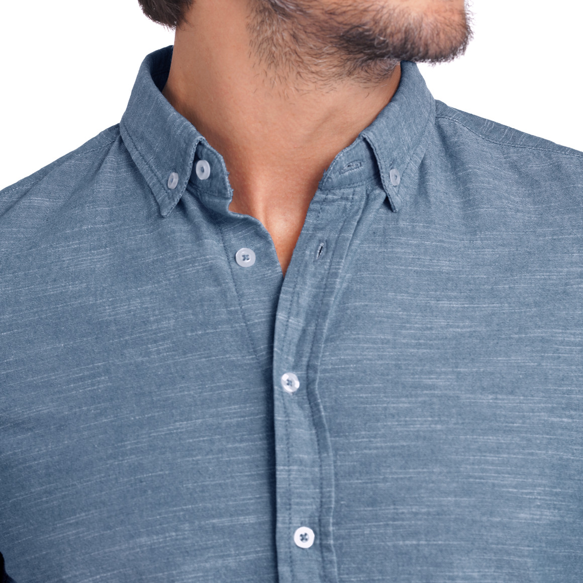 Herren Hemd mit Melange