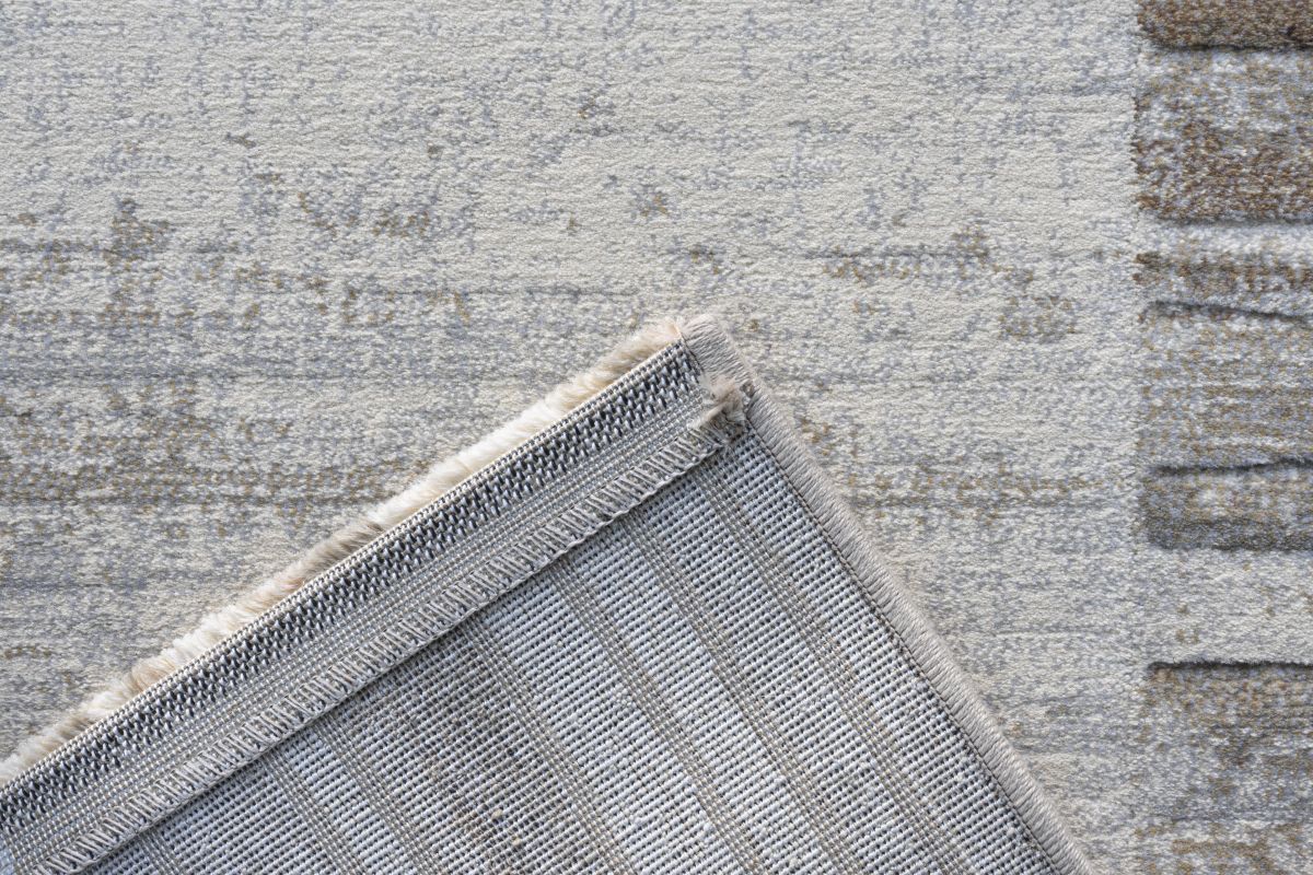 Webteppich Exellenza Creme-Beige-Braun 80 x 150 cm