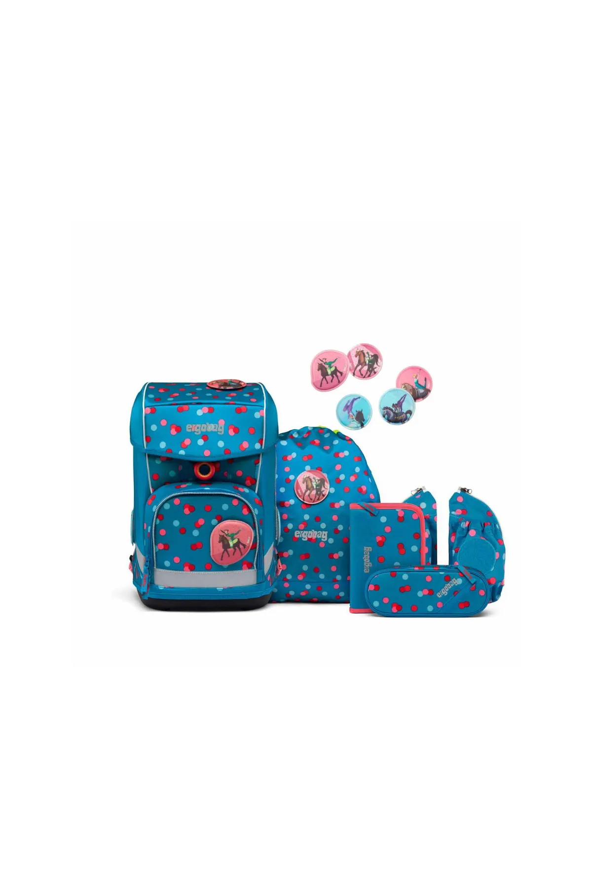 Ergobag  Rucksack - Mehrfarbig - Unifarben