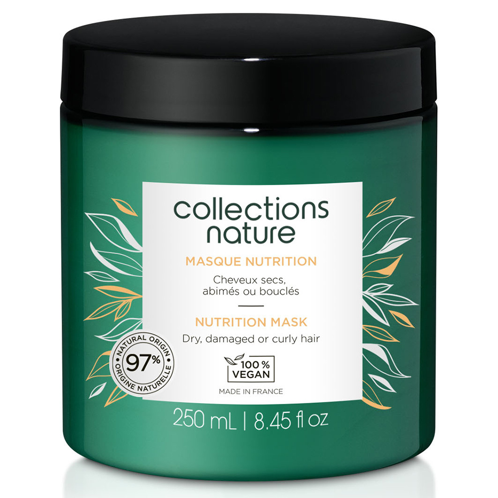 Collections Nature Masque Nutrition Idéal pour les cheveux secs, abimés ou bouclés