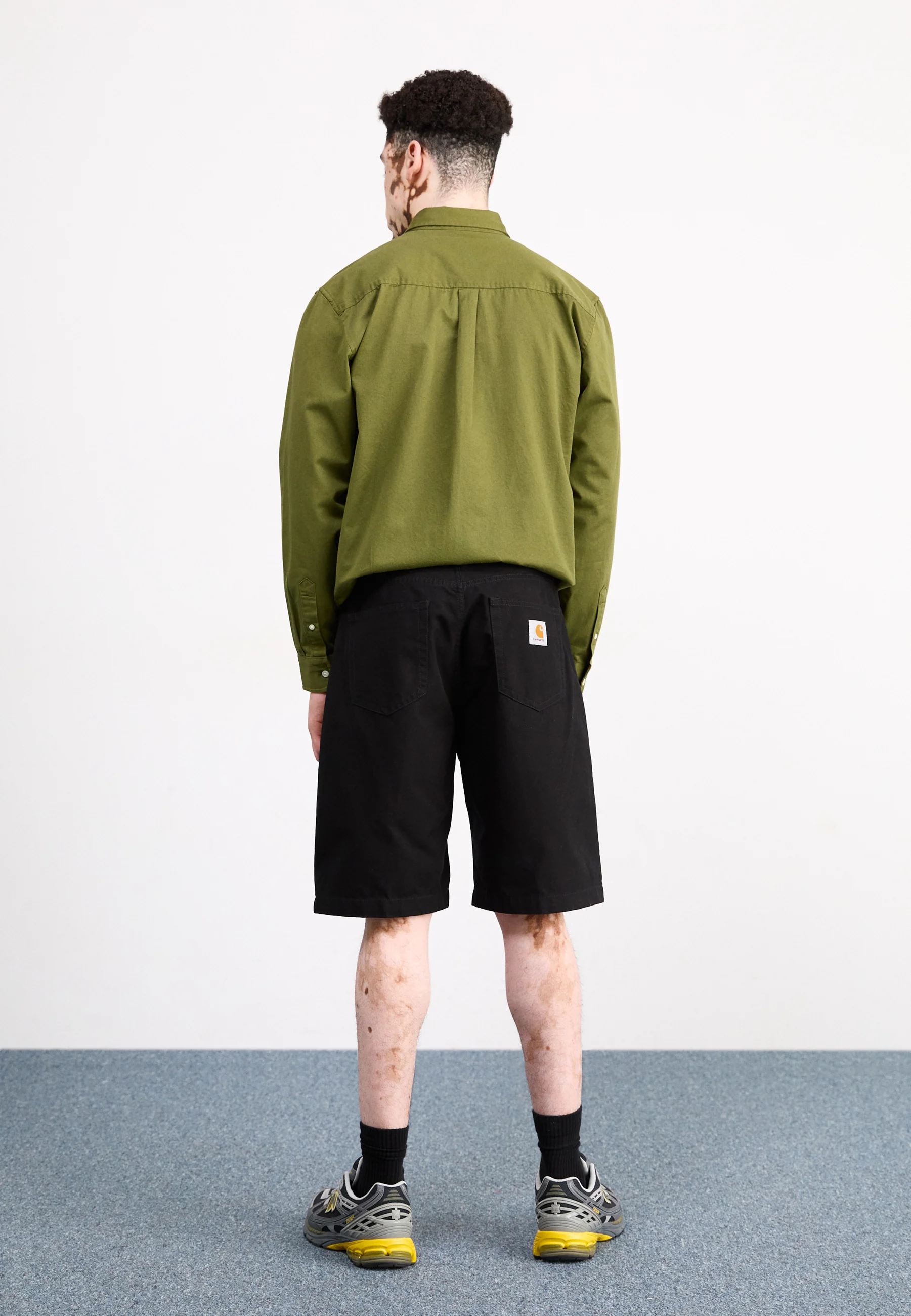 Carhartt WIP LANDON - Pantalones cortos vaqueros