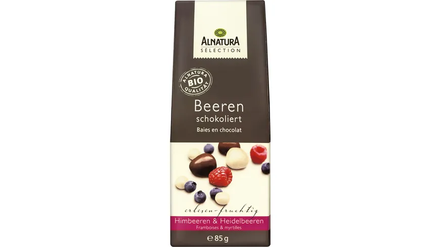 Alnatura Bio Sélection Beeren, schokoliert Sélection 85 g