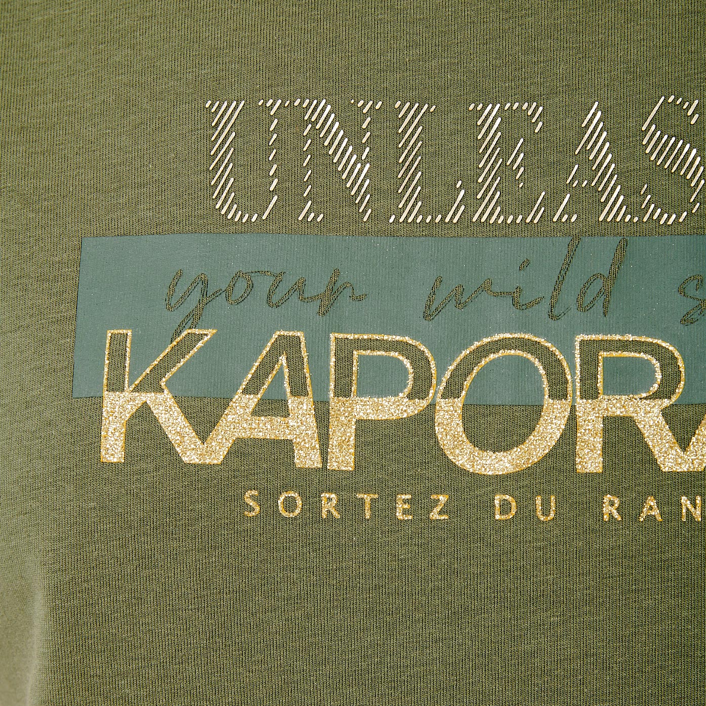 LORIE  T-shirt kaki Femme