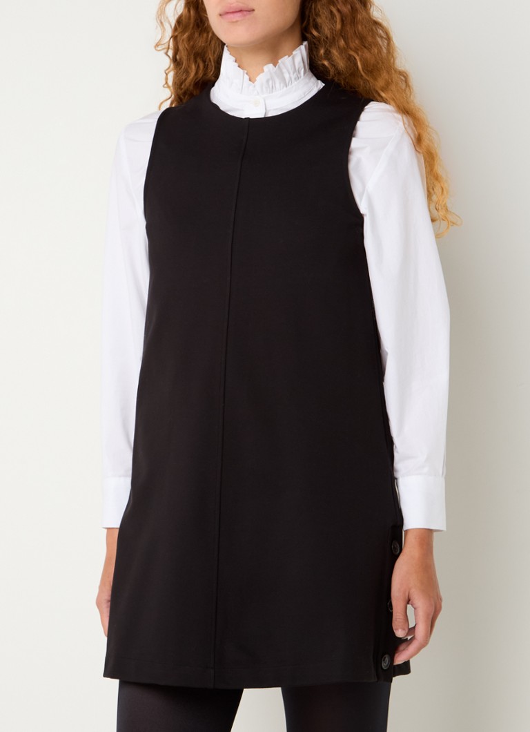 Abito corto Claudie Pierlot con scollo rotondo ed elasticizzato