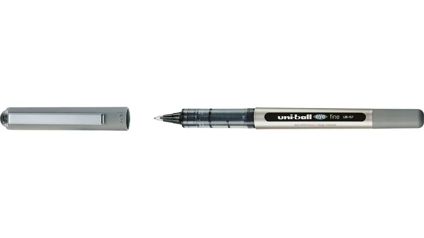 FABER-CASTELL Tintenroller Castell Uniball Eye schwarz